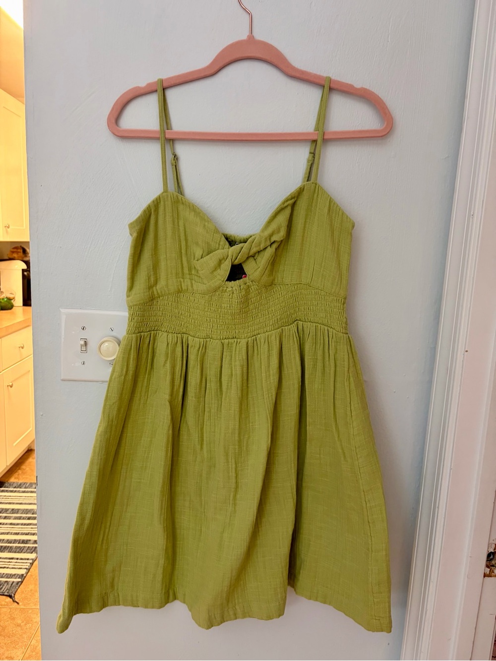 Roxy Sunrise Vibes Green Dress NWT Size XL
